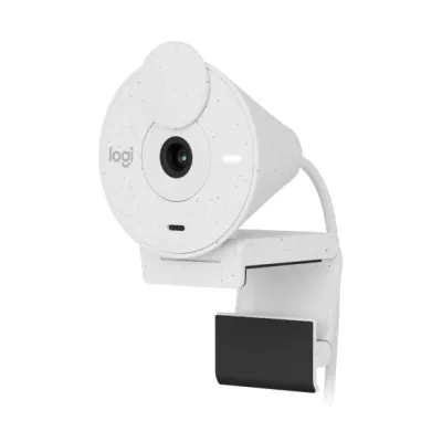 logitech Brio 300 Full HD Webcam - 白色