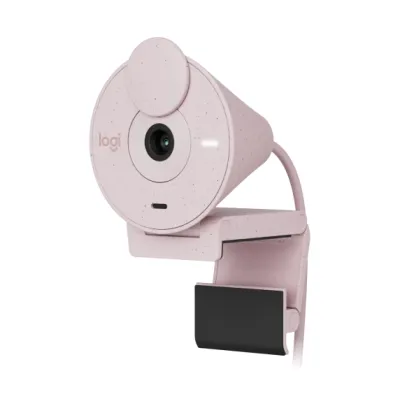 logitech Brio 300 Full HD Webcam - 粉紅色