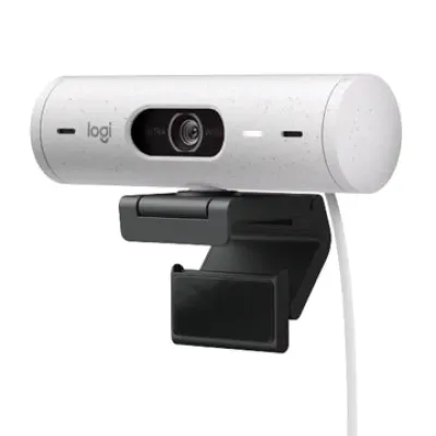 logitech Brio 500 HDR Webcam - 白色