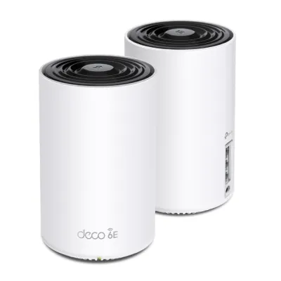 TP-Link Deco XE75 AXE5400 Whole Home Mesh Wi-Fi 6E (Tri-Band) Router System - 2件裝