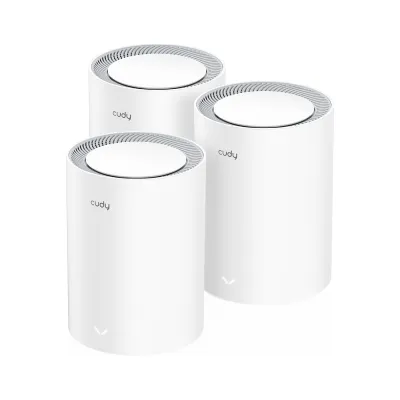 Cudy多酷 CUDY M3600 BE3600 雙頻 千兆 Wi-Fi 7  Mesh 路由器 香港行貨 - 3件裝