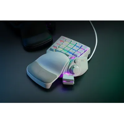 RAZER Tartarus Pro 機械式薄膜數字鍵盤 - 白色