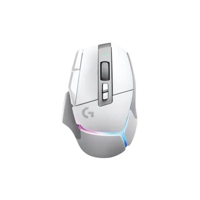 Logitech G502 X Plus RGB LIGHTSPEED 無線遊戲滑鼠 - 白色