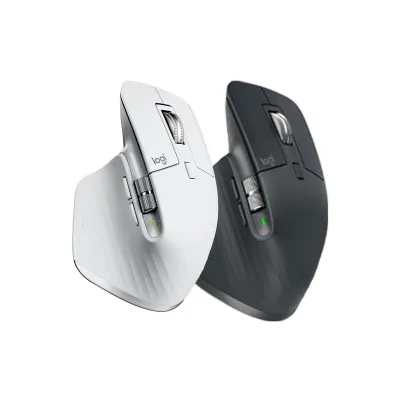 Logitech MX Master 3S 人工體學高階無線滑鼠 - 黑色