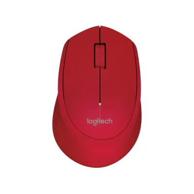 Logitech M280 Wireless Mouse 無線滑鼠 - 紅色