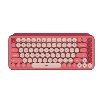 Logitech POP KEYS 無線機械式鍵盤 - Blast Yellow