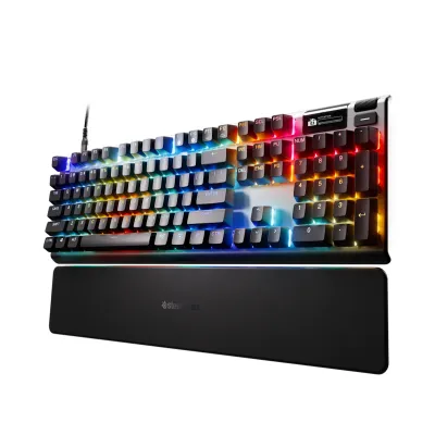 SteelSeries Apex Pro Gen 3 三模磁軸鍵盤 - Tenkeyless (TKL) / 白色