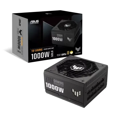 ASUS TUF GAMING 1000W 80Plus Gold 金牌 全模組 主機電源 - 黑色