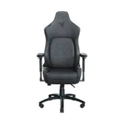Razer Iskur V2 Gaming Chair with Built-In Lumbar Support 人體工學電競椅 連記憶泡綿頭枕 - 灰色
