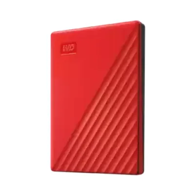 WD My Passport External Portable 2.5" Hard Drive USB-C External HDD - 紅色 / 2TB