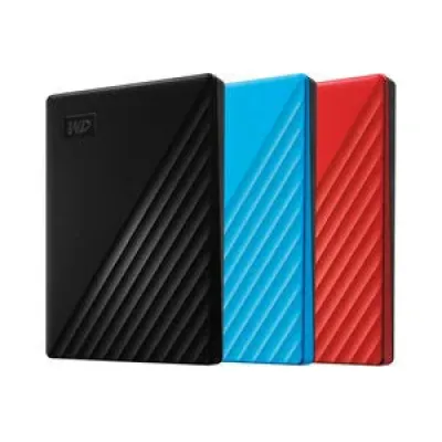 WD My Passport External Portable 2.5" Hard Drive USB-C External HDD - 黑色 / 1TB