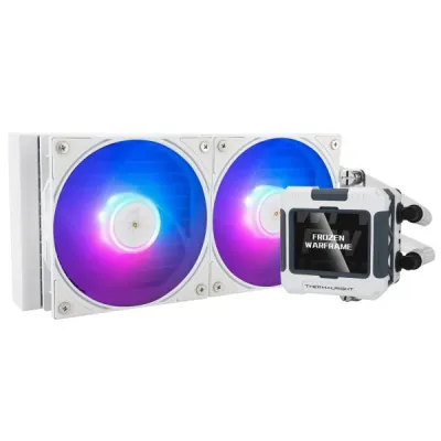 Thermalright FROZEN WARFRAME 240 ARGB WaterCooler 水冷散熱器 - 白色