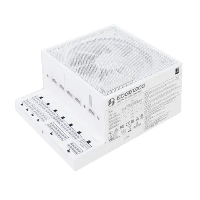 LIAN LI 聯力 EDGE SERIES 1300W 80Plus Platinum POWER SUPPLY 鉑金牌 全模組 火牛 - 白色