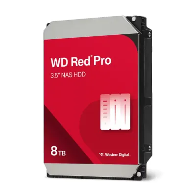 Western Digital WD Red Pro NAS HDD 3.5" 7200rpm 256mb / 512mb - 8TB