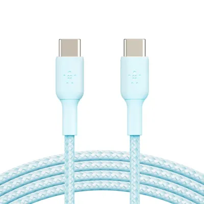 Belkin Boost Charge USB-C 至 USB-C 60W 編織充電線 - 藍色 / 2M