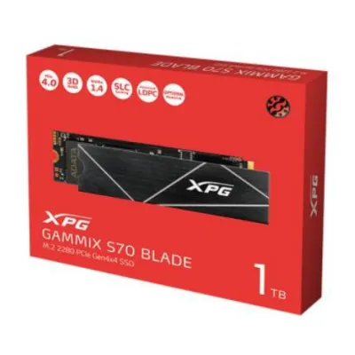 ADATA XPG GAMMIX S70 BLADE  3D TLC M.2 NVMe PCIe 4.0 x4 SSD  (7400MB/s) - 1TB