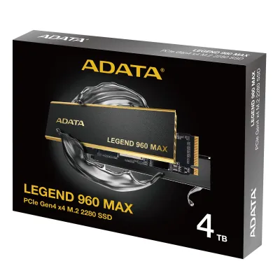 ADATA Legend 960 MAX M.2 NVMe PCIe 4.0 x4 SSD 固態硬碟 with heatsink - 4TB
