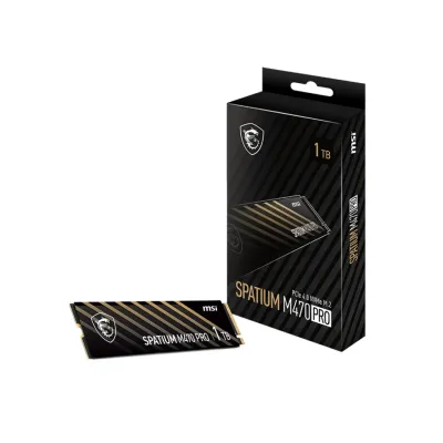 MSI 微星 SPATIUM M470 PRO SSD 固態硬碟 PCIe 4.0 NVMe M.2 2280 - 2TB