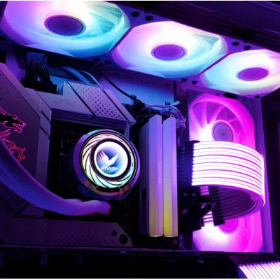 VALKYRIE C360 VK RGB Liquid CPU Cooler - 黑色