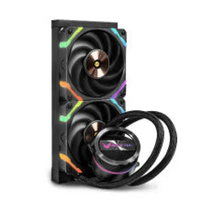 VALKYRIE GL240 RGB 240mm Liquid CPU WaterCooler - 黑色