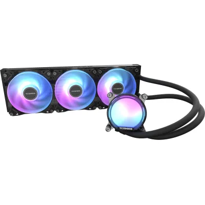 TCOMAS 鈦鉭 SJ-A080  360mm CPU 水冷散熱器 - 黑色 / Intel