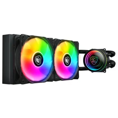 Cougar Poseidon Elite ARGB 240mm 海神 AIO 水冷散熱器 - 黑色