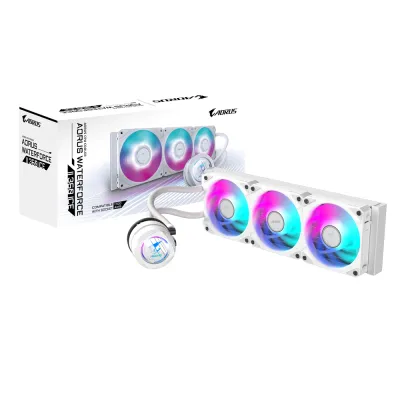 GIGABYTE 技嘉 AORUS WATERFORCE II 360 RGB 水冷散熱器 - 白色