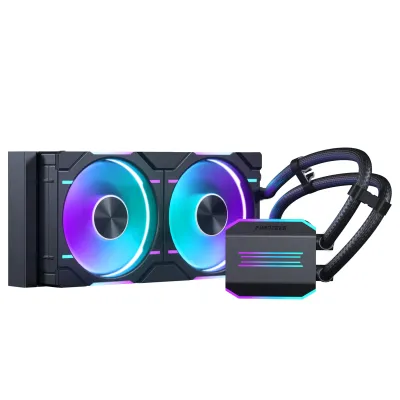Phanteks Glacier One 240D30 D-RGB 240mm AIO LIQUID CPU COOLER 水冷 - 黑色