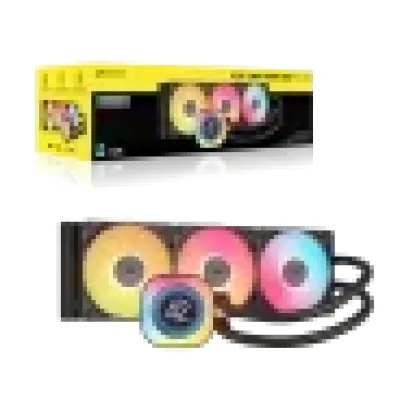 Corsair iCUE LINK TITAN 360 RX LCD 360mm 水冷散熱器 - 白色