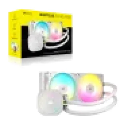 Corsair NAUTILUS 240 RS ARGB 240mm 水冷散熱器 - 白色