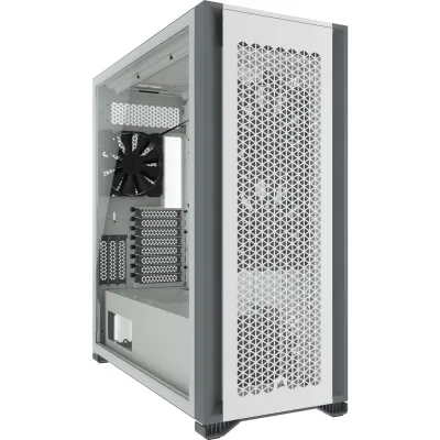 Corsair 7000D AIRFLOW Tempered Glass Mid-Tower ATX PC CASE - 白色