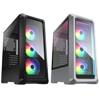 Cougar Archon 2 ARGB ATX Case  電競側透玻璃機箱 - 送3風扇) - 黑色