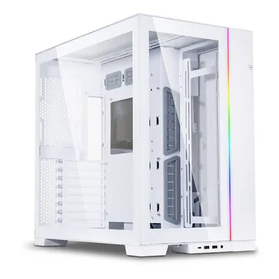 Lian Li PC O11 Dynamic EVO EATX Tempered Glass Case - 白色