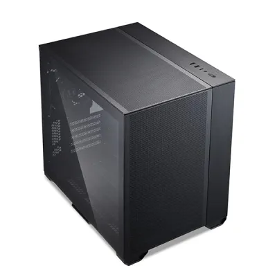 Lian Li PC O11 Air Mini E-ATX Tempered Glass Case - 黑色
