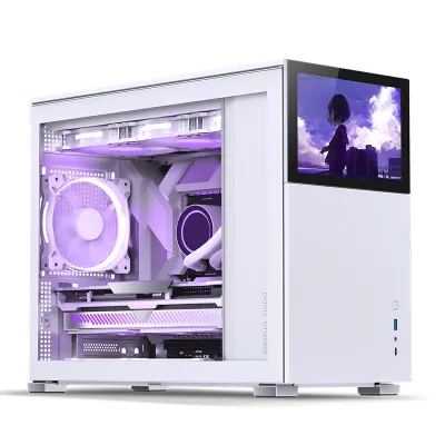 Jonsbo D31 標準副屏版 MATX 機箱 - 白色