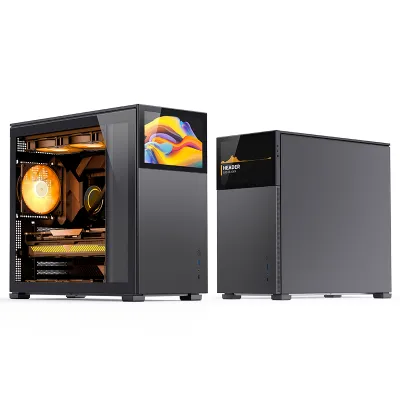 JONSBO D41 SCREEN ATX Computer Case - 黑色 / STD