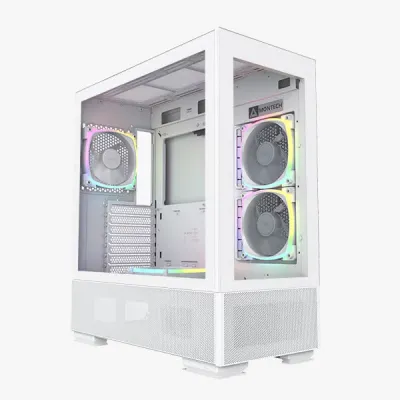 MONTECH SKY TWO ARGB ATX 機箱 - 白色
