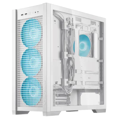 ASUS TUF Gaming GT302 ATX Mid-Tower Compact Case 背插式ARGB機箱 - 白色