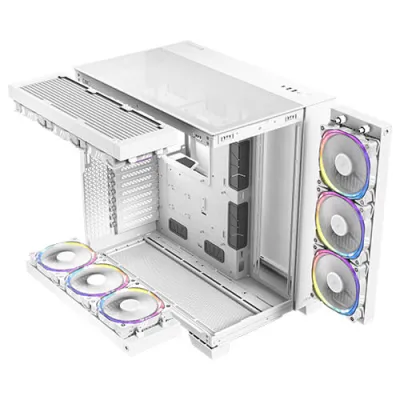 Antec C8 ATX無立柱全景式機箱 - 白色