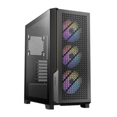 (內附3隻風扇) Antec P20C E-ATX機箱 ARGB/淨色 強化玻璃側板 - 黑色