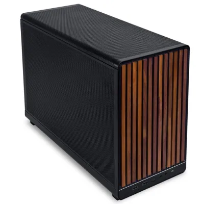 LIAN LI 聯力 Dan Case A3 MATX CASE 機箱 黑/白/木色 - 黑色 / 木板