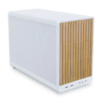 LIAN LI 聯力 Dan Case A3 MATX CASE 機箱 黑/白/木色 - 白色 / 木板