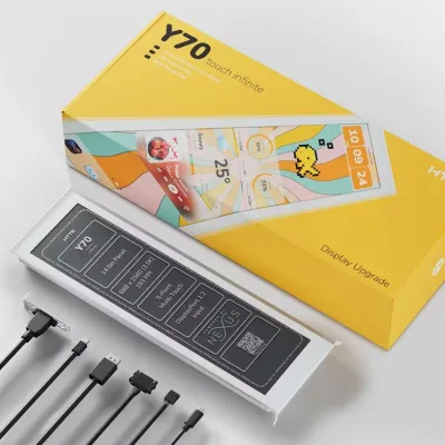HYTE Y70 Touch Infinite Display Upgrade Kit 螢幕升級套件 - 白色