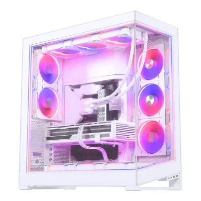 Phanteks NV9 Glass House Black E-ATX Full Tower Case 全塔機箱 - 白色