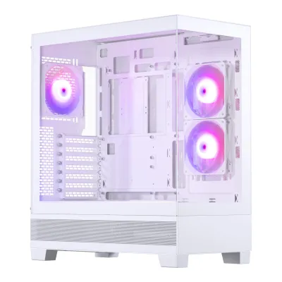 Phanteks XT View Tempered Glass e-ATX Case 中塔機箱 強化玻璃 - 白色