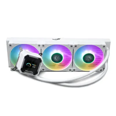 VALKYRIE B360 GT ARGB 360mm Liquid CPU Cooler LCD - 黑色