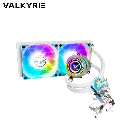 VALKYRIE C240 GT 240mm Liquid CPU Cooler - 白色