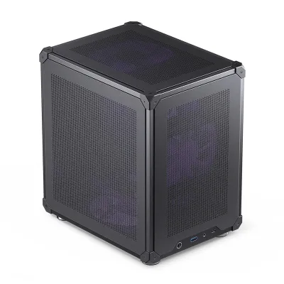 Jonsbo C6 Case 機箱 (Johnson-C6) - 黑色 【附5把ARGB風扇 】