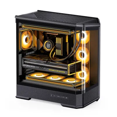 Jonsbo D400 Case 機箱 (JONSBO-D400) - 黑色