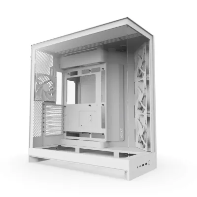 NZXT H9 Flow V2 ATX Case 機箱 (CM-H92FB-01/ CM-H92FW-01) - 白色